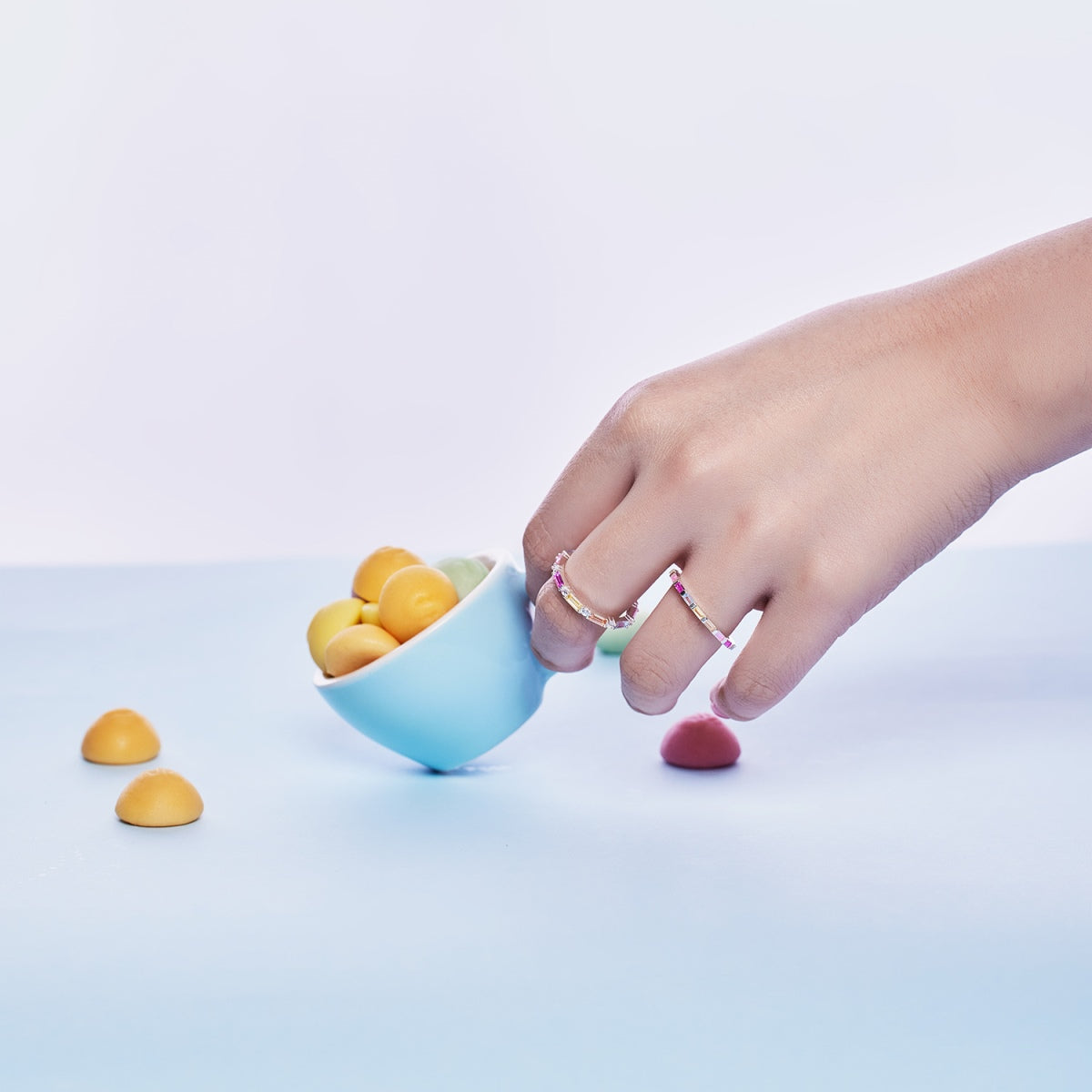 [Nova Jewelry]Lively In Shades Elegant Radiant Cut Daily Ring