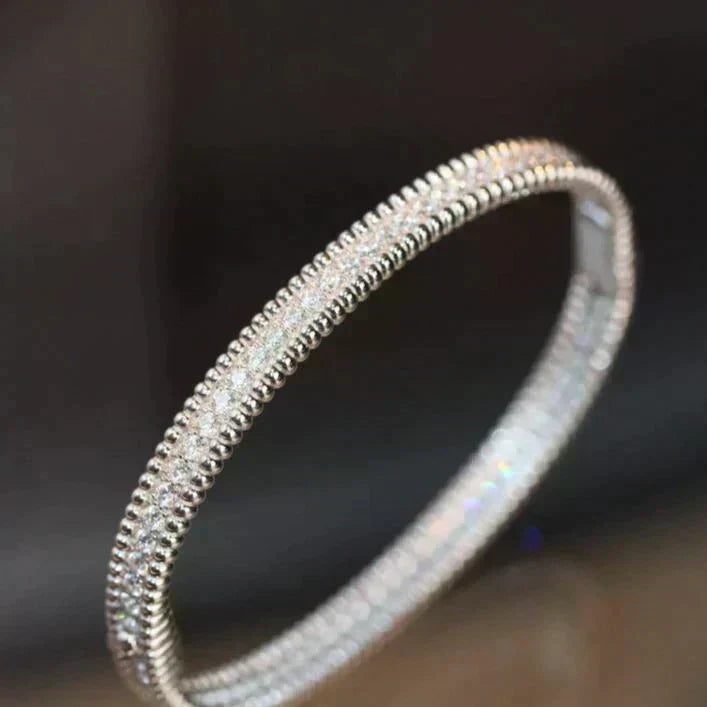 [BLAUE TRÄNEN]PERLEE DIAMANTEN ARMBAND 1 REIHE 