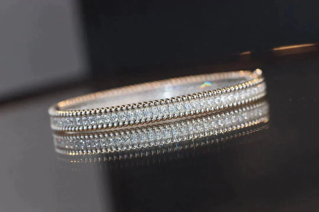 [BLAUE TRÄNEN]PERLEE DIAMANTEN ARMBAND 1 REIHE 