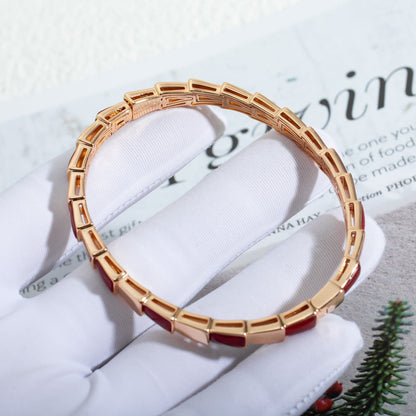 [BLUE TEARS]SERPENTI BRACELET PINK GOLD RUBELLITE