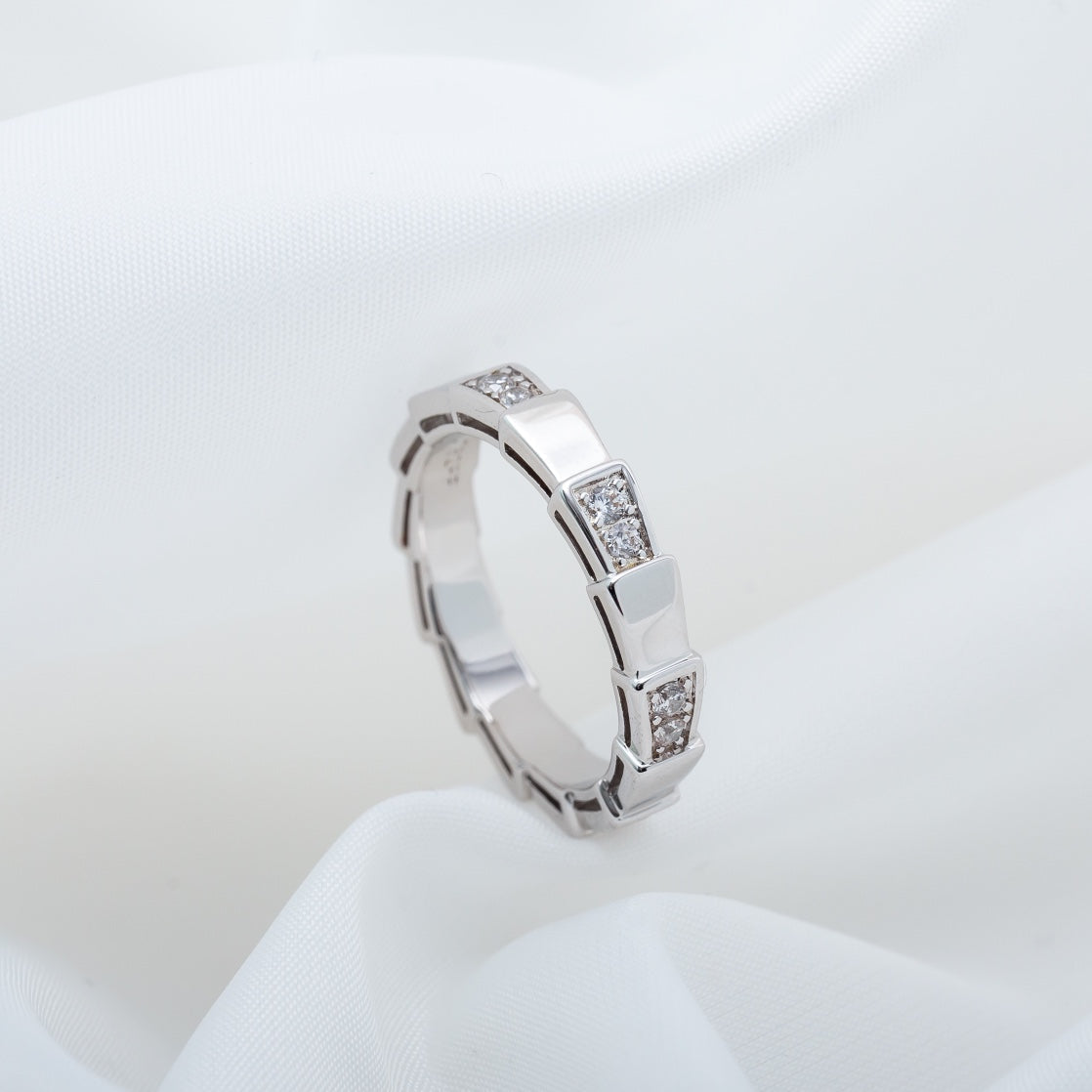 [BLUE TEARS]SERPENTI RING SILVER  3MM