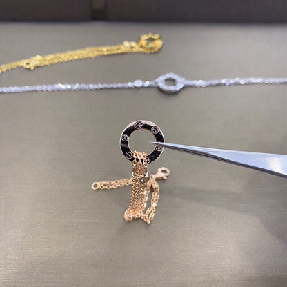 [Blue Tears Jewelry]LOVE BRACELET 2 DIAMOND