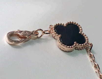 [BLUE TEARS]CLOVER 5 MOTIFS MULTICOLOR BRACELET