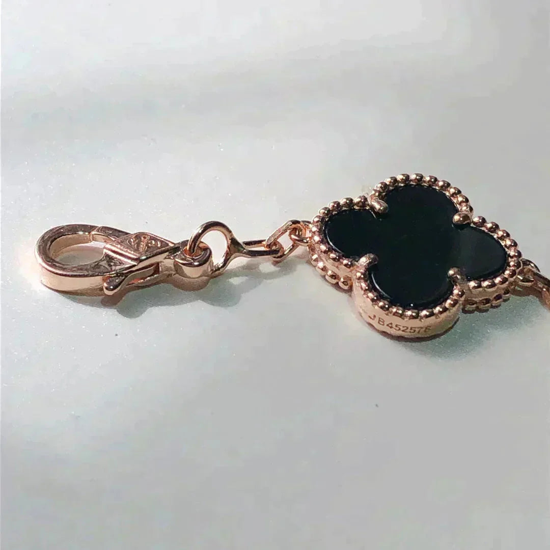 [BLUE TEARS]CLOVER 5 MOTIFS MULTICOLOR BRACELET
