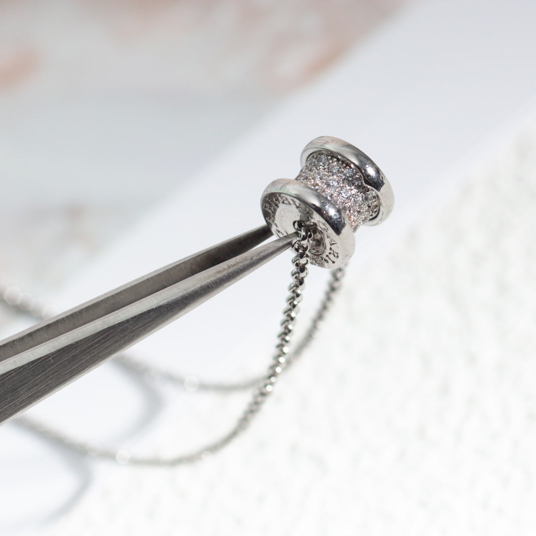 [BLUE TEARS]ZERO 1 SILVER DIAMOND NECKLACE