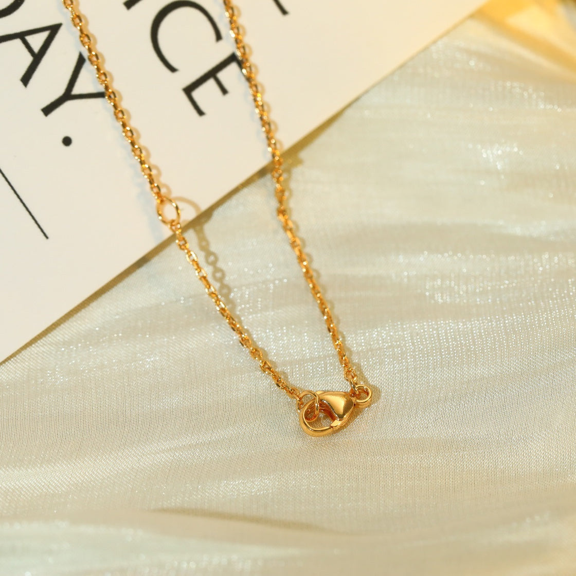 [BLUE TEARS]VOLT SILVER DIAMOND PEDANT NECKLACE
