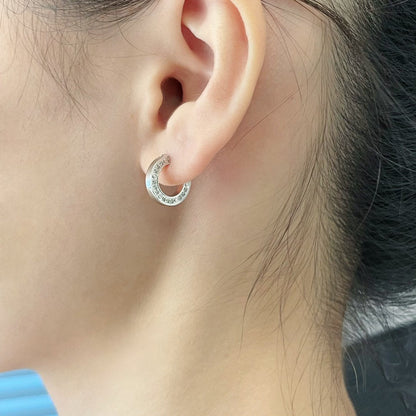 [Blue Tears Jewelry]LOVE DIAMOND EARRINGS