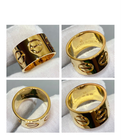 [BLUE TEARS]LOVE 11MM LARGE RING