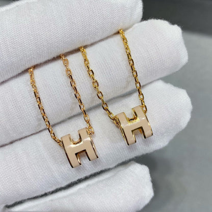 [BLUE TEARS]MINI POP H NECKLACE