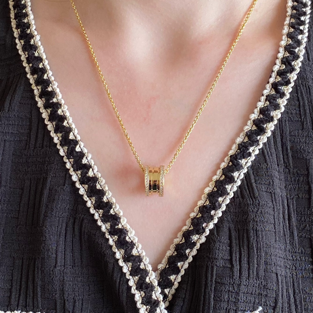 [BLUE TEARS]ZERO 1 DIAMOND NECKLACE