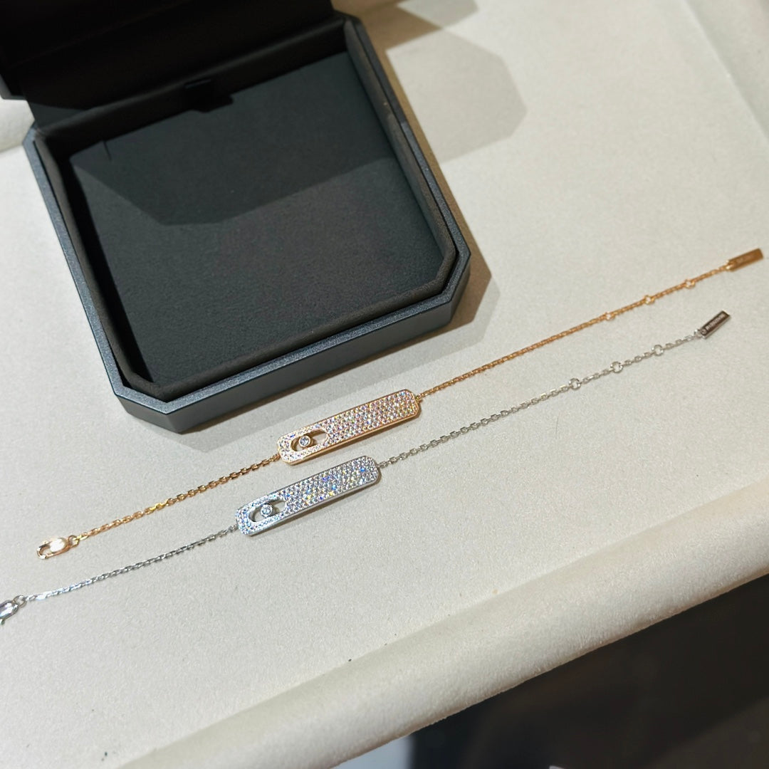 [Blue Tears Jewelry]MOVE CLASSIQUE DIAMOND PAVED BRACELET
