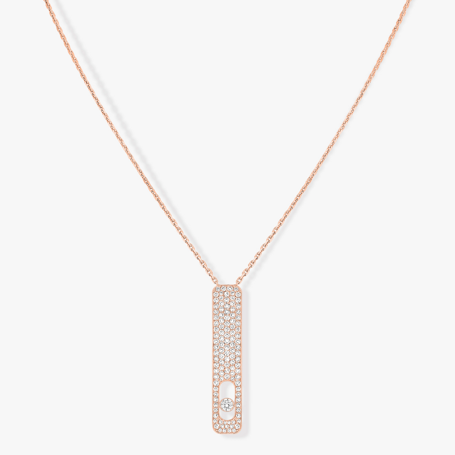 [Blue Tears Jewelry]MY FIRST DIAMOND PAVED NECKLACE