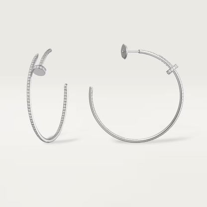 [Blue Tears Jewelry]JUSTE FULL DIAMOND LARGE EARRINGS