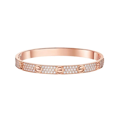 [Blue Tears Jewelry]LOVE BRACELET 6.1MM DIAMOND-PAVED
