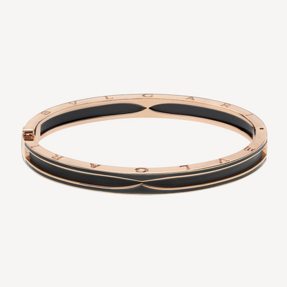 [BLUE TEARS]ZERO 1 PINK GOLD WITH MATTE BLACK CERAMIC BRACELET