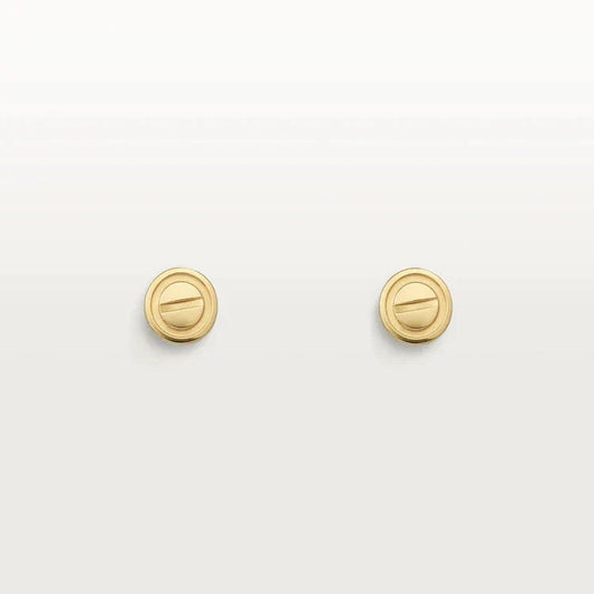 [BLUE TEARS]LOVE EARRINGS GOLD 10MM