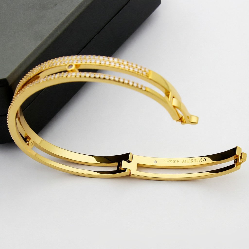 [Blue Tears Jewelry]Move Romane pavé bangle