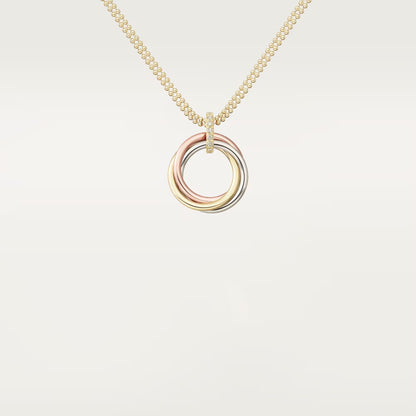 [Blue Tears Jewelry]TRINITY MEDIUM  DIAMONDS NECKLACE
