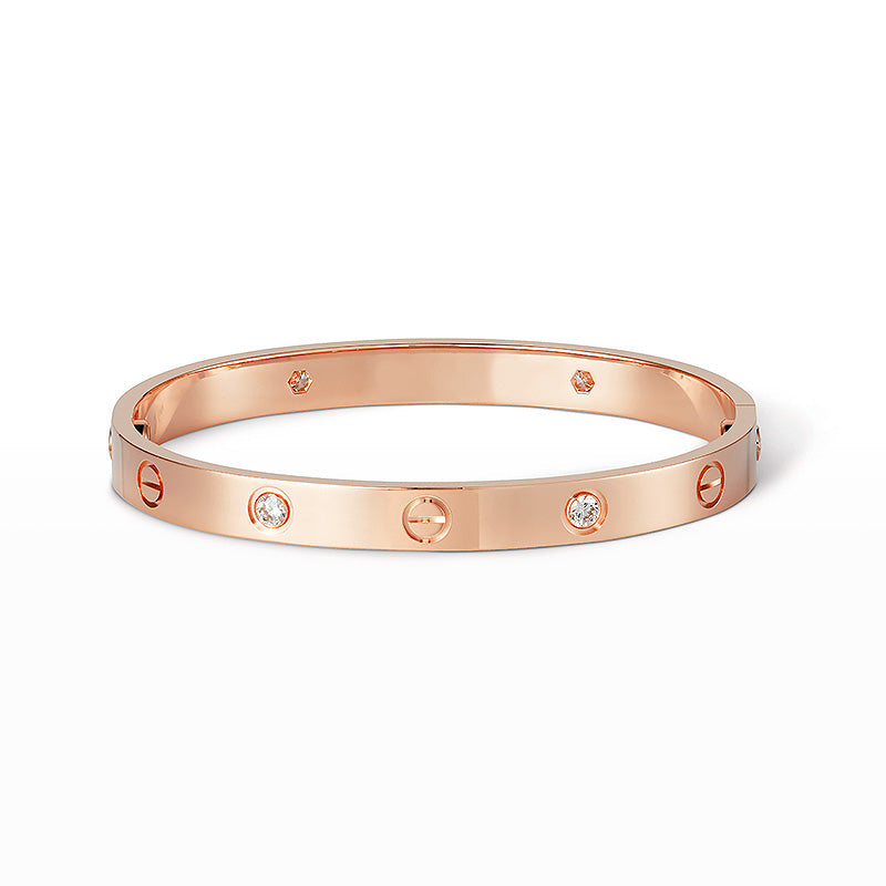 [BLUE TEARS]LOVE BRACELET 6.1MM 4 DIAMONDS
