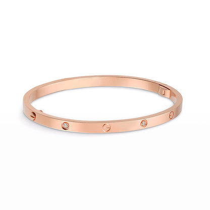 [BLUE TEARS]LOVE BRACELET 3.65MM 6 DIAMONDS