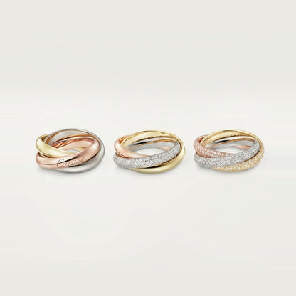 [Blue Tears Jewelry]TRINITY 3.2MM RING COLLECTION