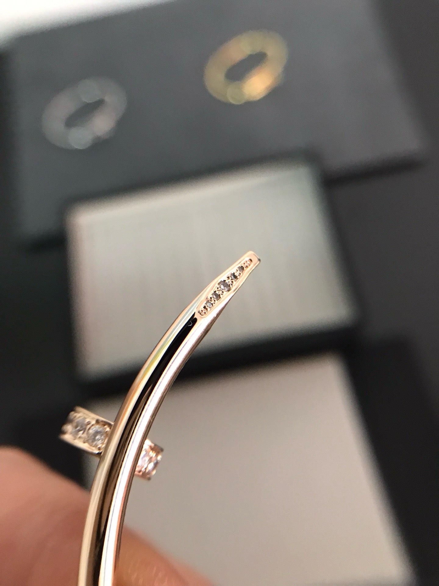 [BLUE TEARS]JUSTE BRACELET 3.5MM DIAMONDS
