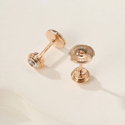 [Blue Tears Jewelry]DAMOUR DIAMOND EARRINGS