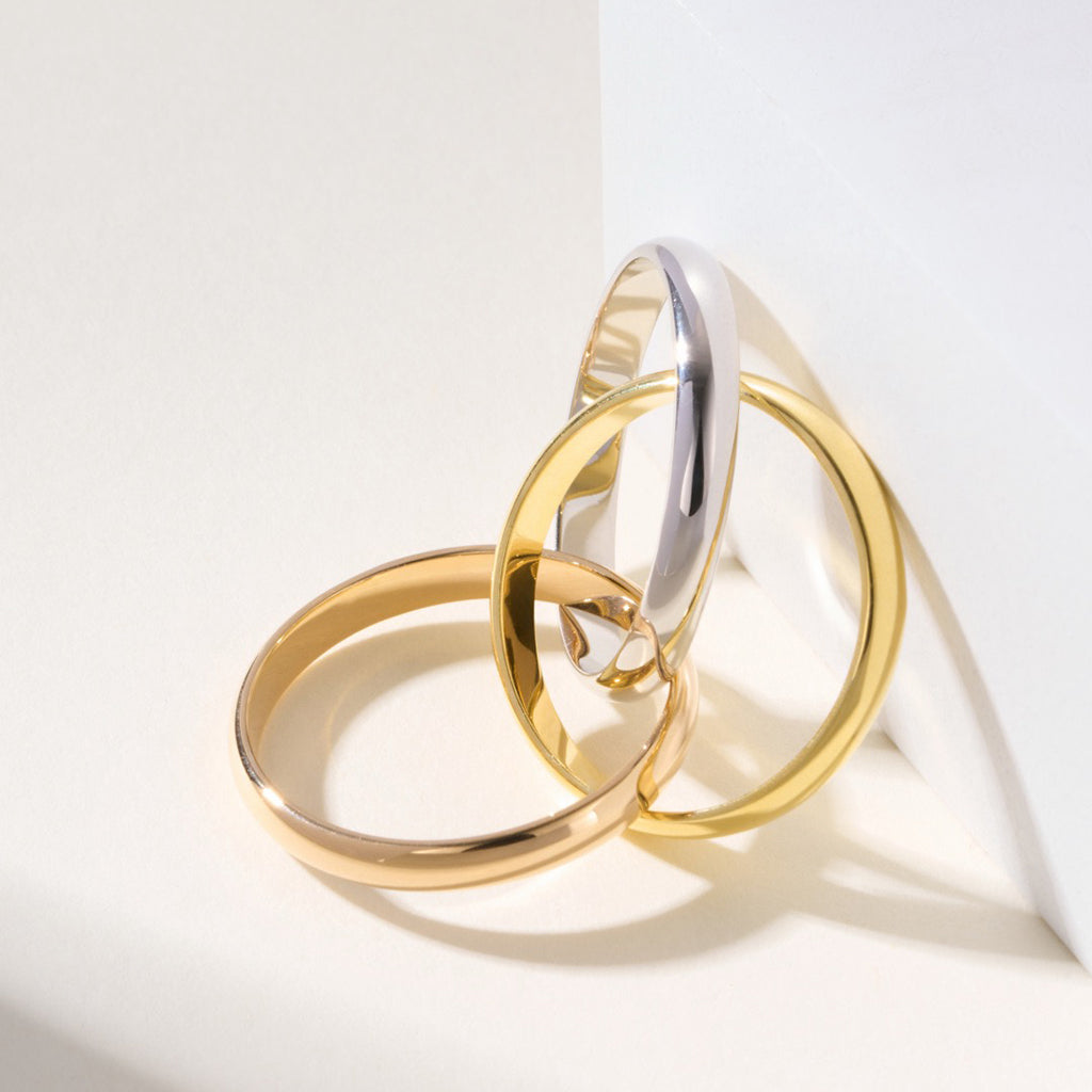 [Blue Tears Jewelry]TRINITY 2.5MM RING COLLECTION