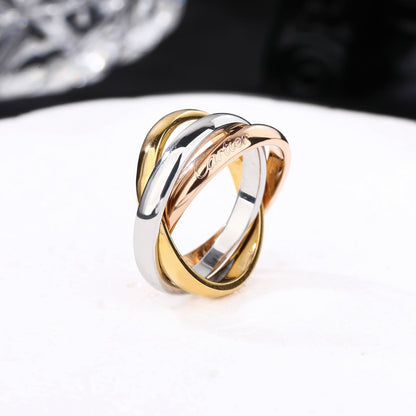 [Blue Tears Jewelry]TRINITY 3.2MM RING COLLECTION