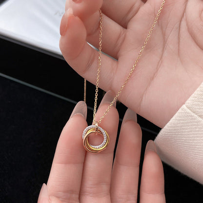 [Blue Tears Jewelry]TRINITY SMALL NECKLACE