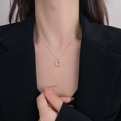 [Blue Tears Jewelry]TRINITY SMALL NECKLACE