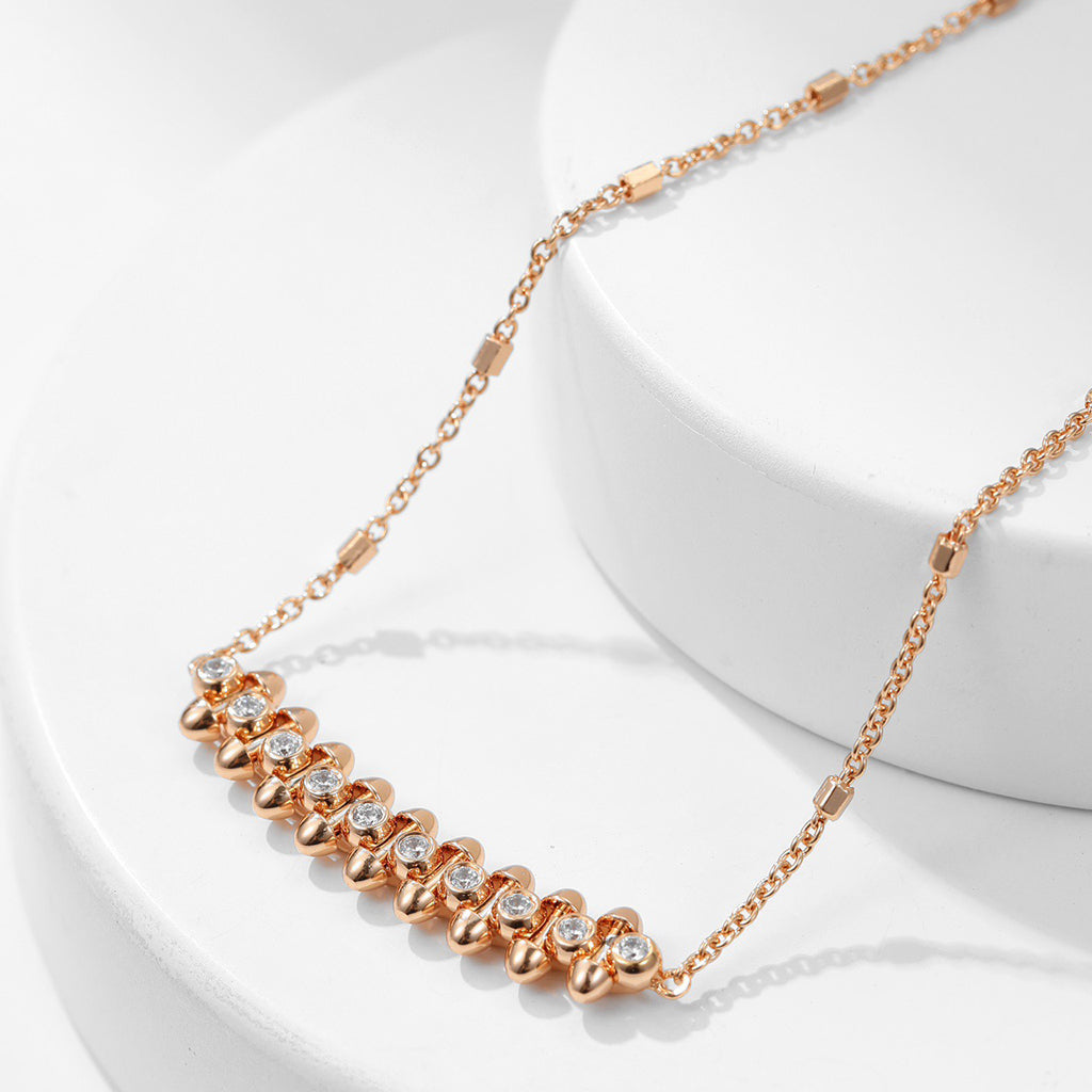 [Blue Tears Jewelry]CLASH  MEDIUM DIAMOND NECKLACE