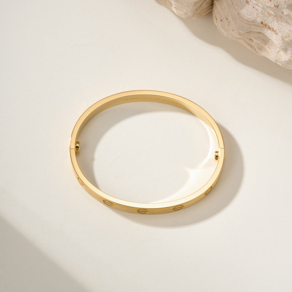 [Blue Tears Jewelry]LOVE BRACELET 6.1MM BRUSHED