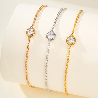 [Blue Tears Jewelry]DAMOUR BRACELET 1 DIAMOND