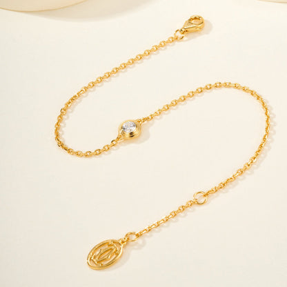 [Blue Tears Jewelry]DAMOUR BRACELET 1 DIAMOND