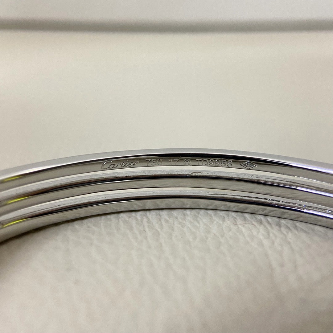 [Blue Tears Jewelry]ETINCELLE HALF-PAVED DIAMOND BRACELET