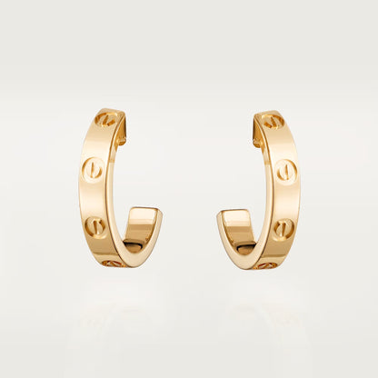 [Blue Tears Jewelry]LOVE EARRINGS 2.65 MM NO DIAMOND SMALL