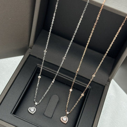 [Blue Tears Jewelry]JOY HEART DIAMOND NECKLACE