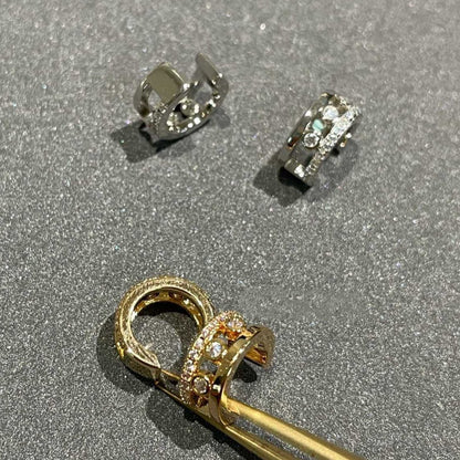[Blue Tears Jewelry]MOVE ROMANE EARRINGS DIAMOND