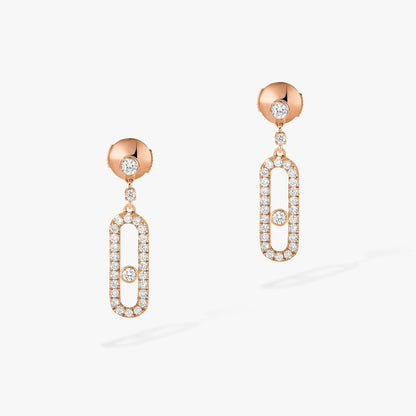[Blue Tears Jewelry]DORMEUSES MOVE UNO DIAMOND EARRINGS