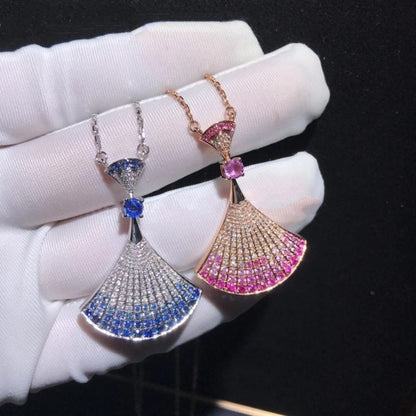 [BLUE TEARS]DREAM NECKLACK DIAMOND PINK GOLD
