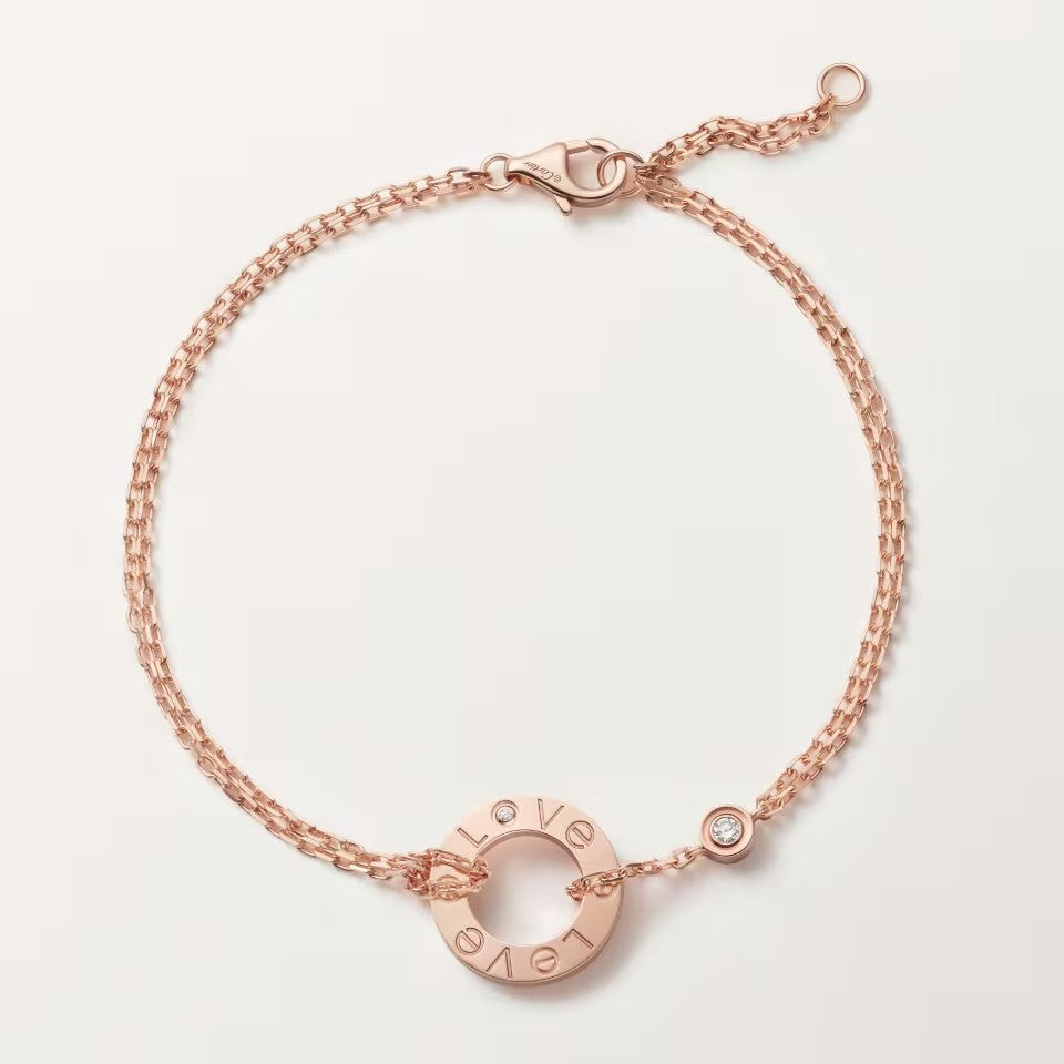 [Blue Tears Jewelry]LOVE BRACELET 2 DIAMOND