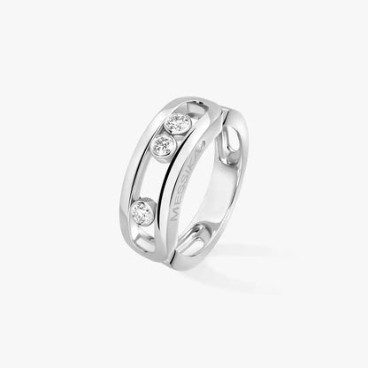 [Blue Tears Jewelry] MoveGold Diamond Ring