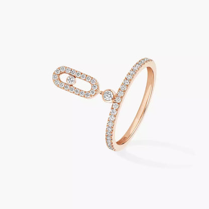 [Blue Tears Jewelry] Move Uno Diamond Ring