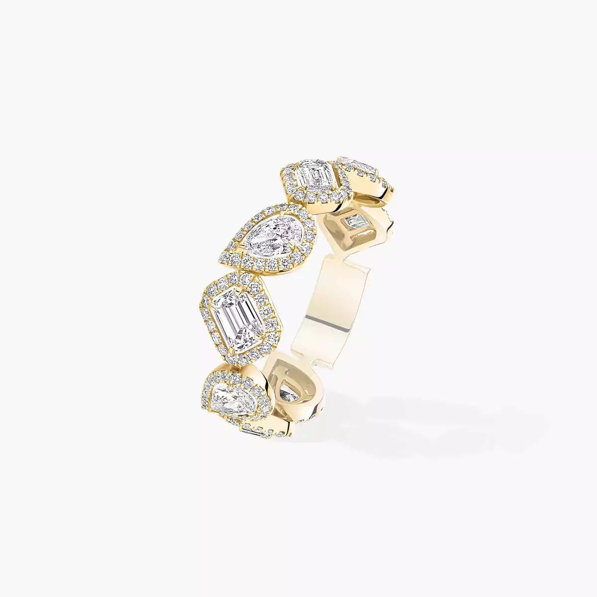 [Blue Tears Jewelry]Diamond Wedding Ring My Twin