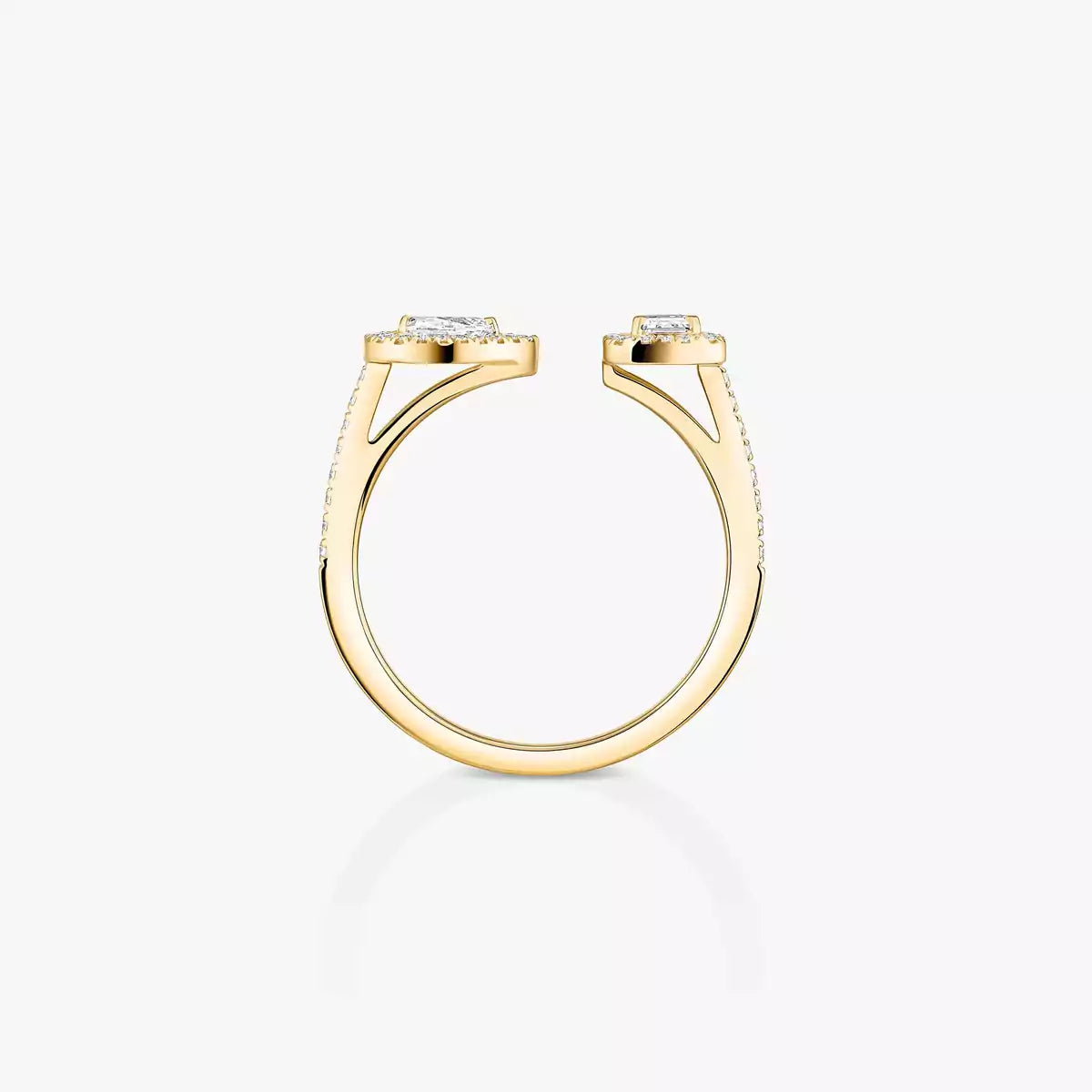 [Blue Tears Jewelry]My Twin Toi Gold Diamond Ring