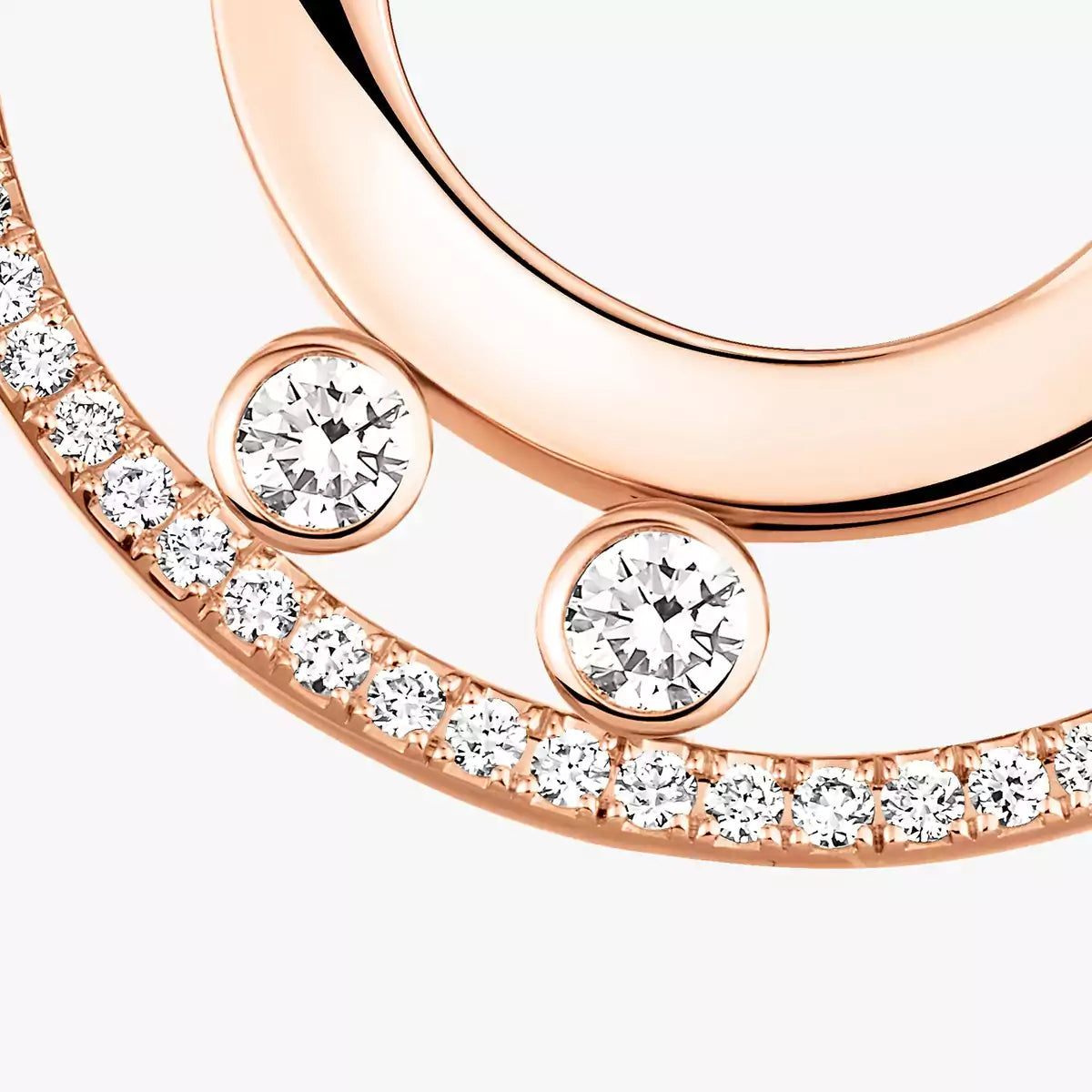 [Blue Tears Jewelry] Move Romane Small Diamond Hoop Earrings