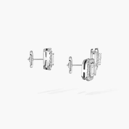 [Blue Tears Jewelry]Diamond Earrings 0,10ct My Twin 1+2