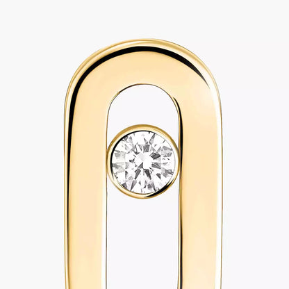 [Blue Tears Jewelry]Move Uno Diamond Stud Earrings