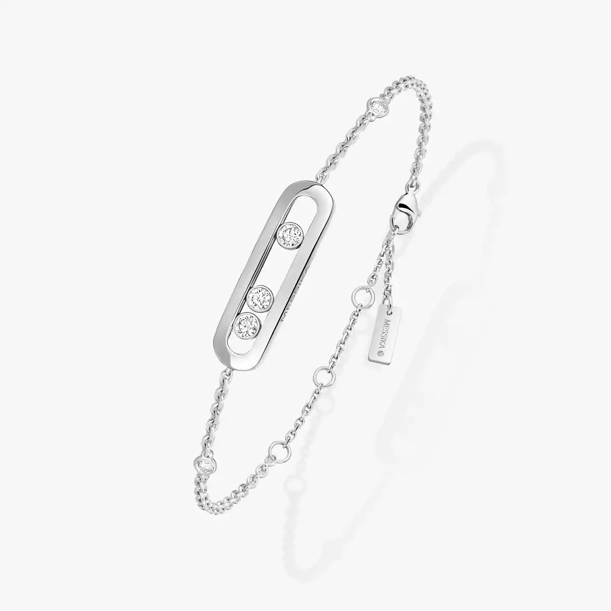 [Blue Tears Jewelry]Baby Move Diamond Bracelet